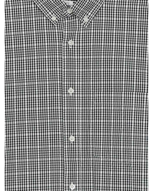 ARKET Gray Relaxed Seersucker Shirt for men
