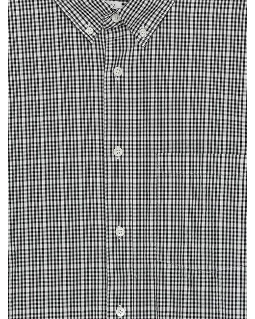 ARKET Gray Relaxed Seersucker Shirt for men