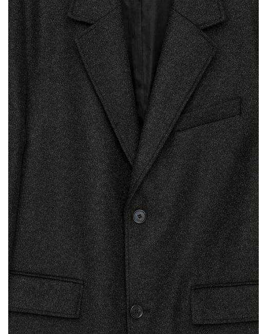 ARKET Black Wool Blend Blazer for men