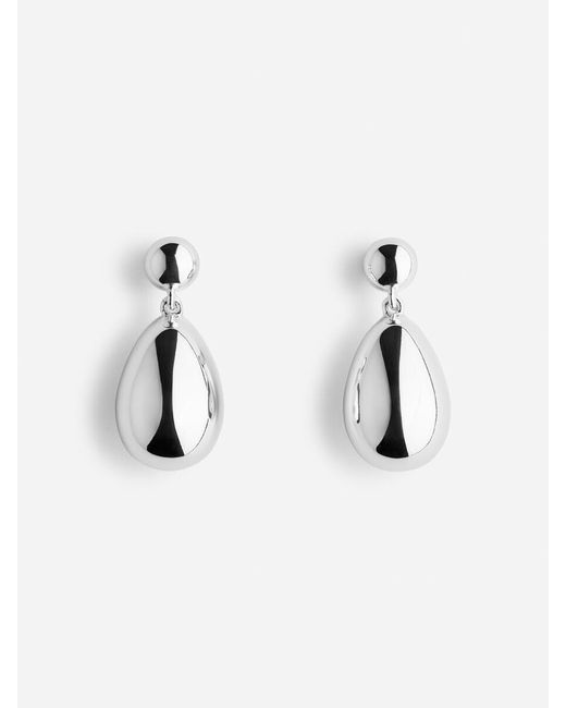 ARKET Natural Drop Pendant Earrings