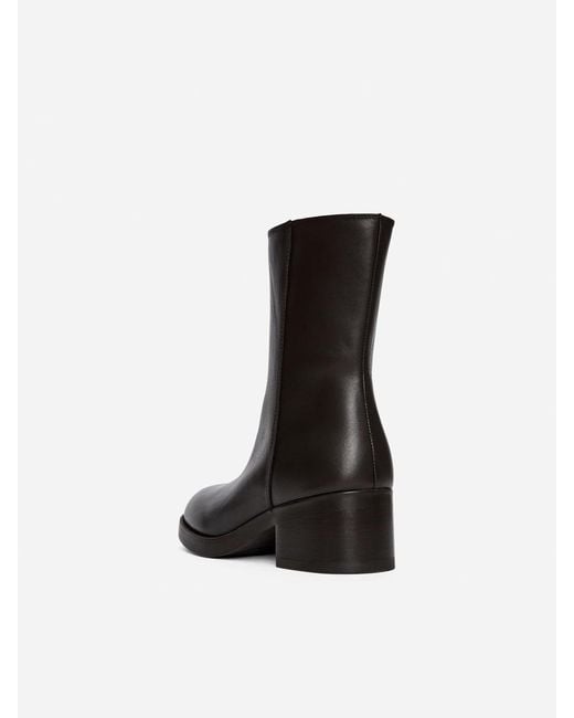 ARKET Blue Chunky Ankle Boots