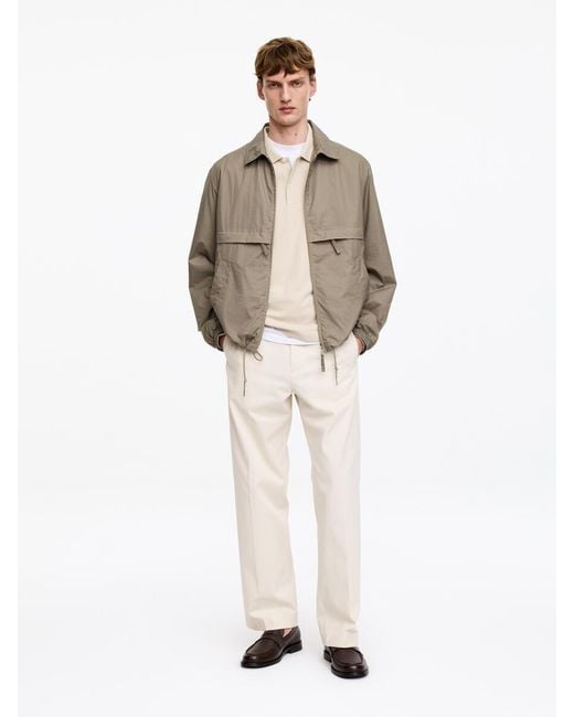 ARKET White Nylon Windbreaker for men