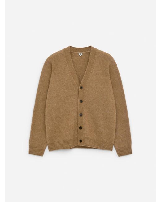 ARKET Natural Wool-Alpaca Blend Cardigan for men