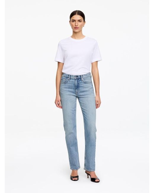 ARKET Blue Jade Long Slim Jeans