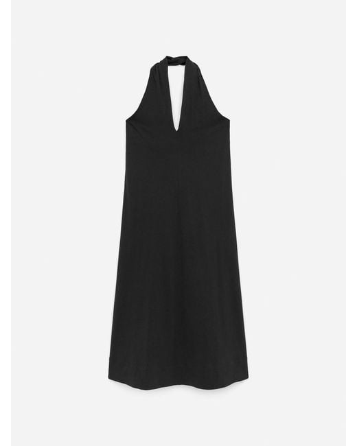 ARKET Black Halterneck Dress