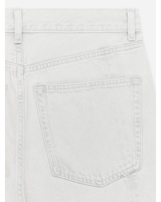 ARKET White Bloom Barrel Jeans