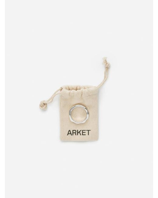 ARKET Black Ring for men
