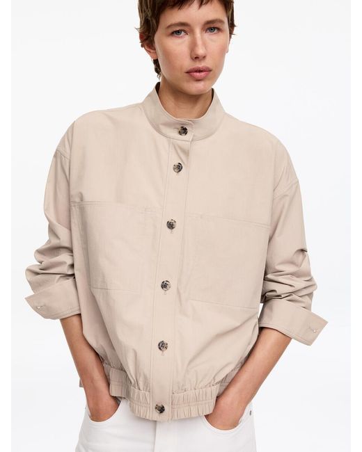 ARKET White Pima Cotton Overshirt
