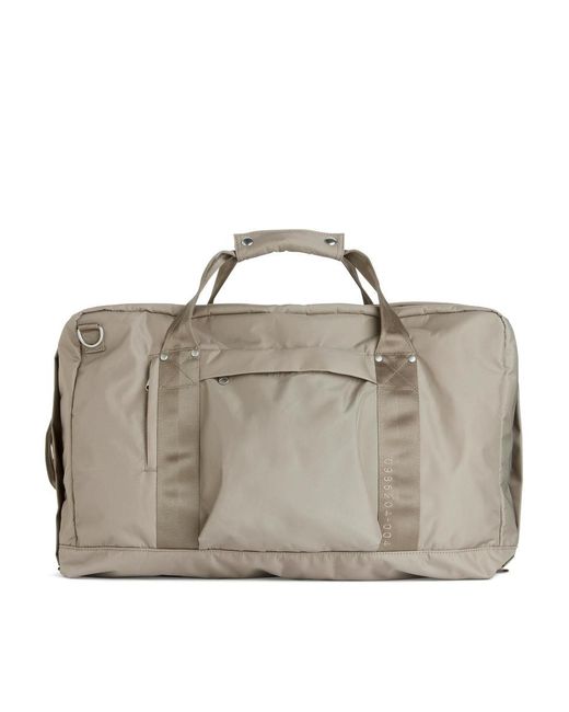 ARKET Metallic 72-Hour 3-Way Duffle Bag