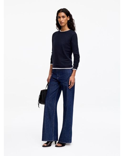 ARKET Blue Pure Cashmere Jumper