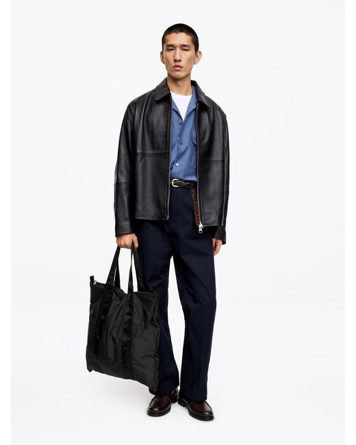 ARKET Black Packable Tote