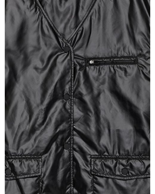 ARKET Black Light Padded Nylon Vest