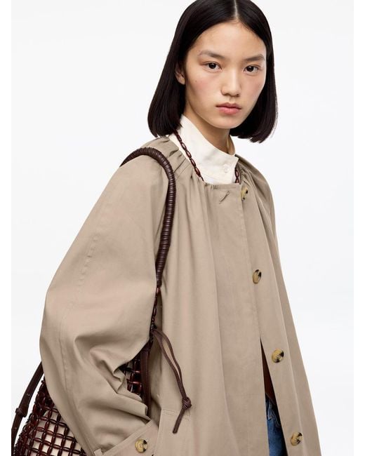 ARKET White Cotton Coat