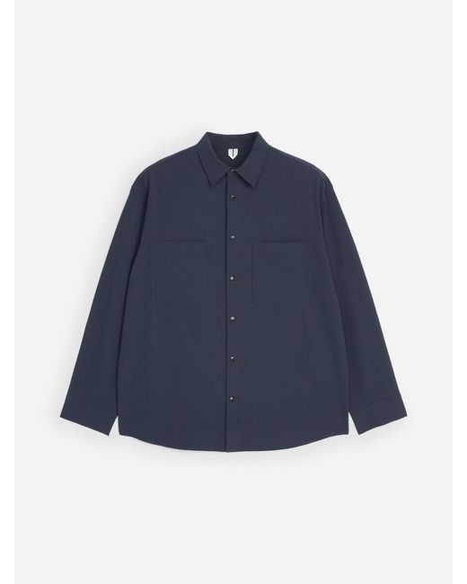 ARKET Blue Active Technical Shirt for men