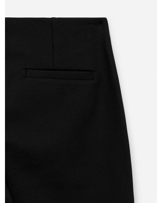 ARKET Black Cropped Trousers