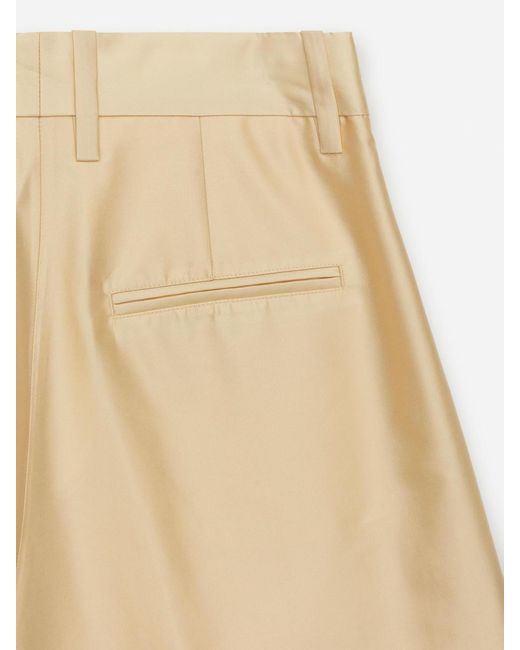 ARKET Natural Press-Crease Shorts