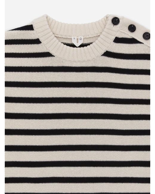 ARKET Black Knitted Cotton Dress