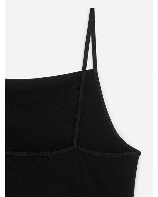 ARKET Blue Rib Tank Top