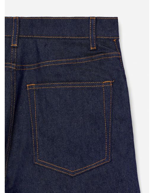 ARKET Blue Lupine Flared Jeans