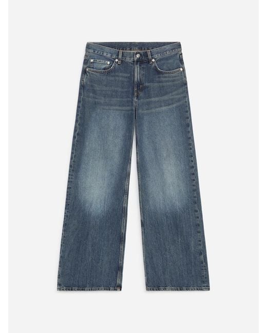 ARKET Blue Elm Low Flared Jeans