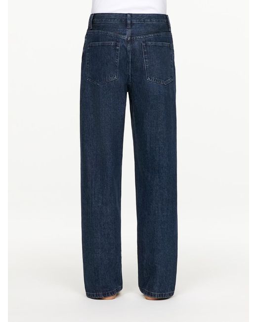 ARKET Blue Mist Wide Jeans for men
