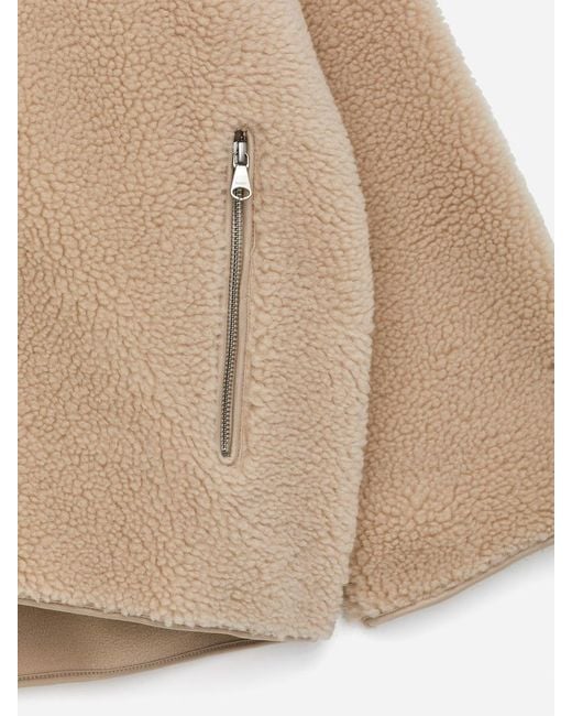 ARKET Natural Pile Jacket