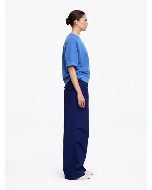 ARKET Blue French Terry Sweatshirt