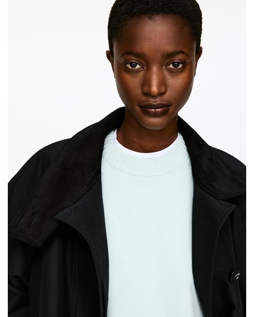 ARKET Blue Oversized Pure Cashmere Jumper​