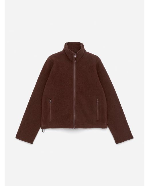 ARKET Brown Fleece Jacket