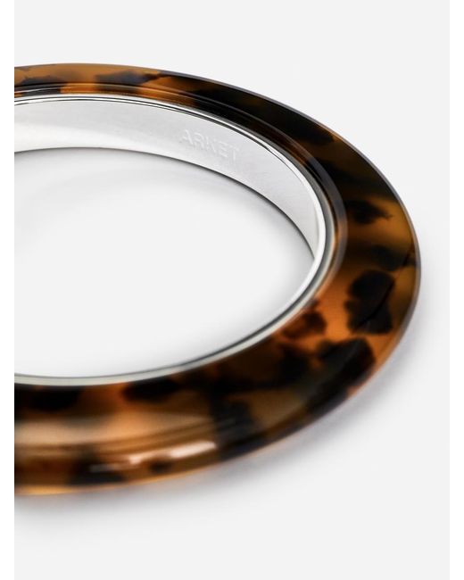 ARKET Black Chunky Bangle