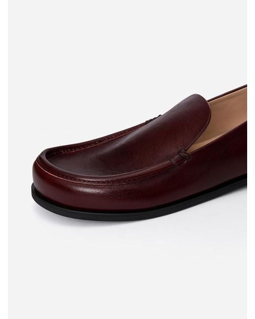 ARKET Blue Loafer Aus Leder