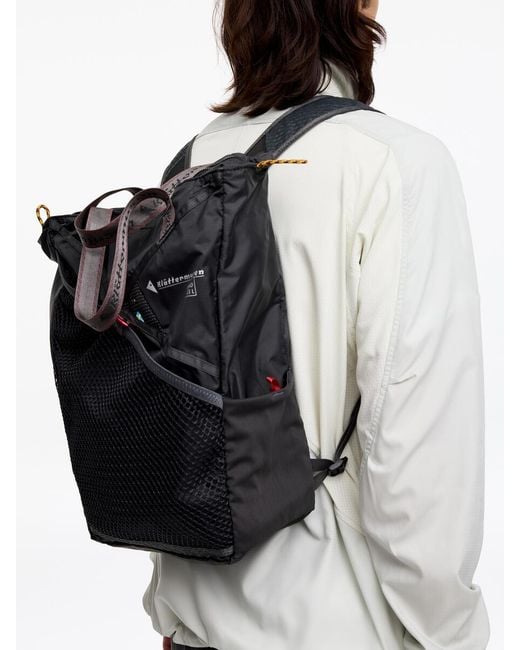 ARKET Black Klättermusen Gand Bag 23L for men
