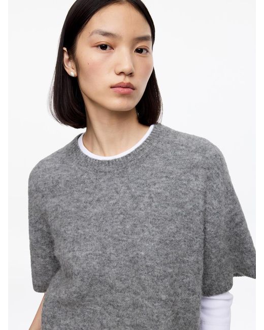 ARKET Gray Alpaca-Wool Blend Jumper