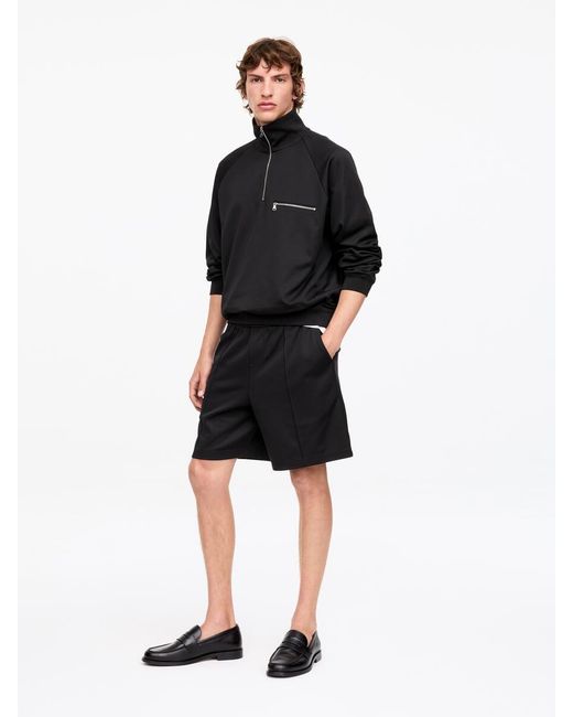 ARKET Black Tracksuit Sweatshirt for men