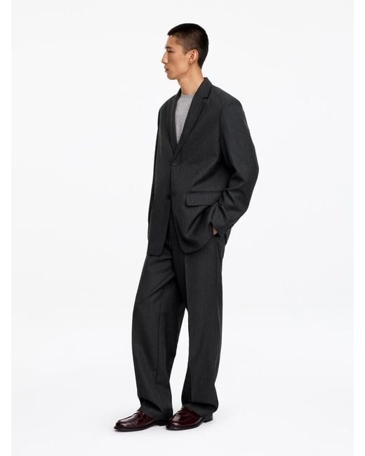 ARKET Blue Wool Blazer for men