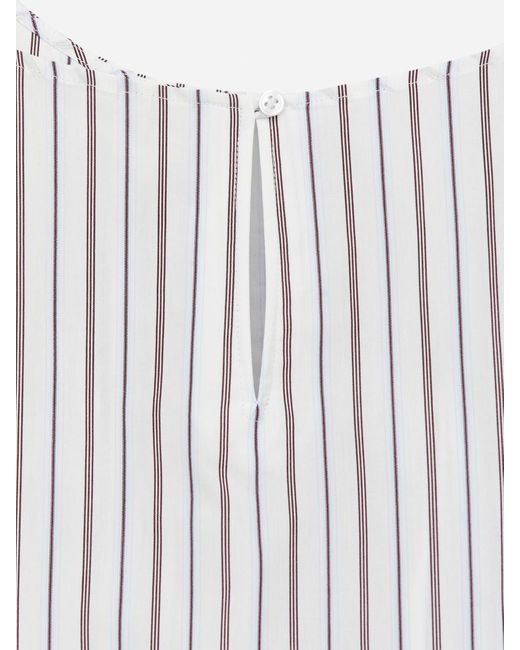 ARKET White Cotton Strap Top
