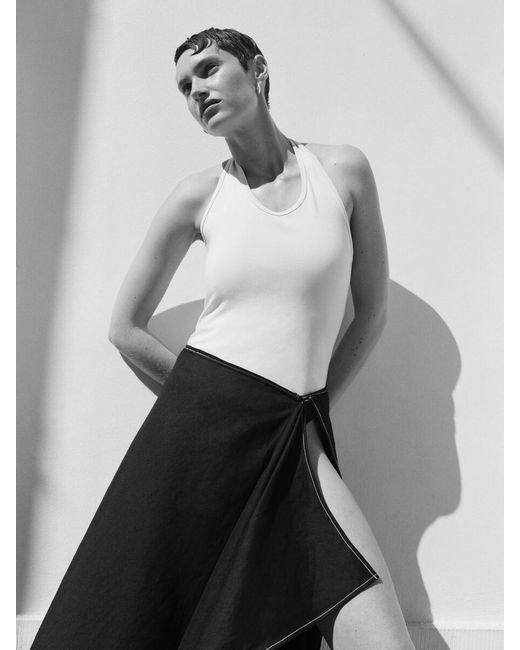 ARKET White Halterneck Top