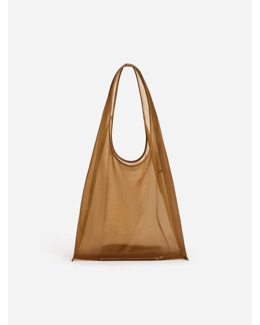 ARKET Natural Mesh Tote Bag
