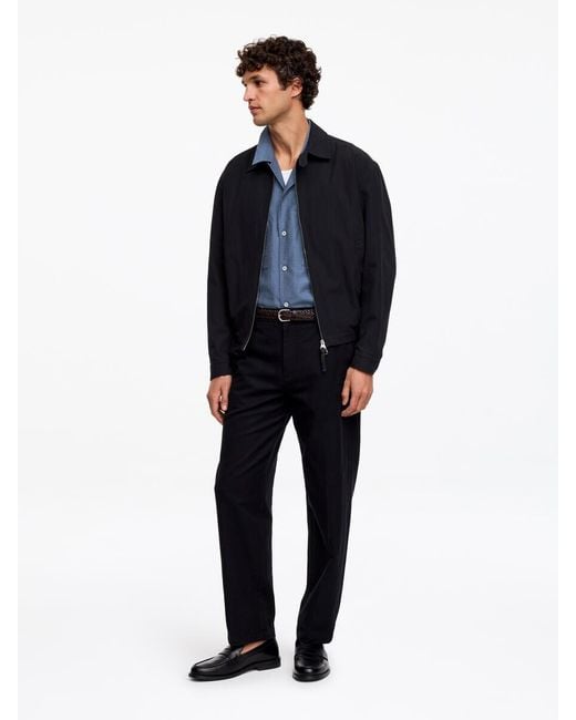 ARKET Blue Oversized Resort Shirt for men
