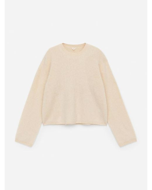 ARKET Natural Brushed Wool Jumper