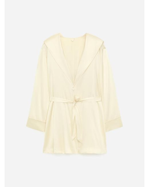 ARKET Natural Stretch Silk Robe