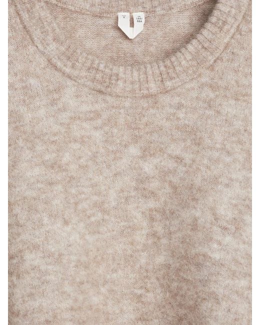 ARKET Natural Alpaca-Wool Blend Jumper