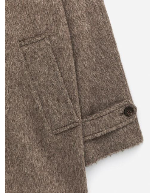 ARKET Natural Wool-Alpaca Blend Coat