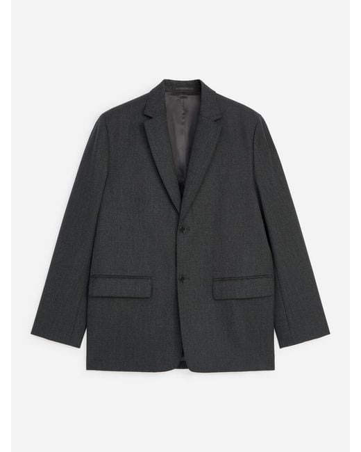 ARKET Blue Wool Blazer for men