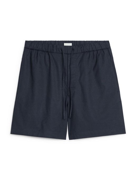 ARKET Blue Lyocell Blend Shorts for men