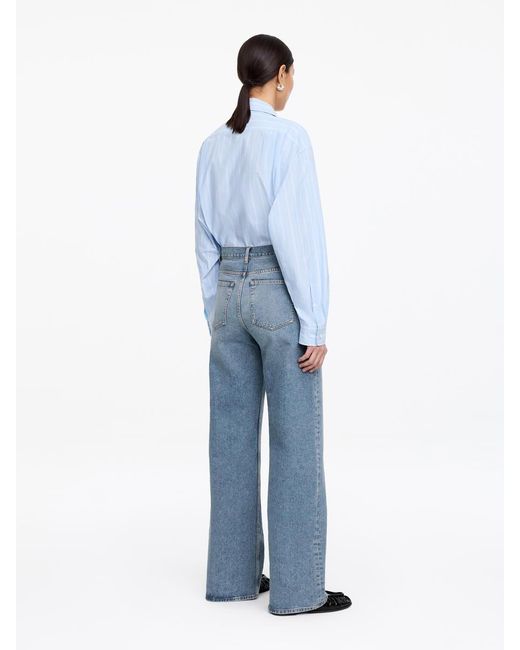 ARKET Blue Lupine Flared Jeans
