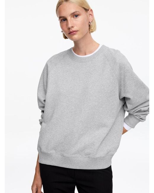 ARKET Gray Terry Sweatshirt