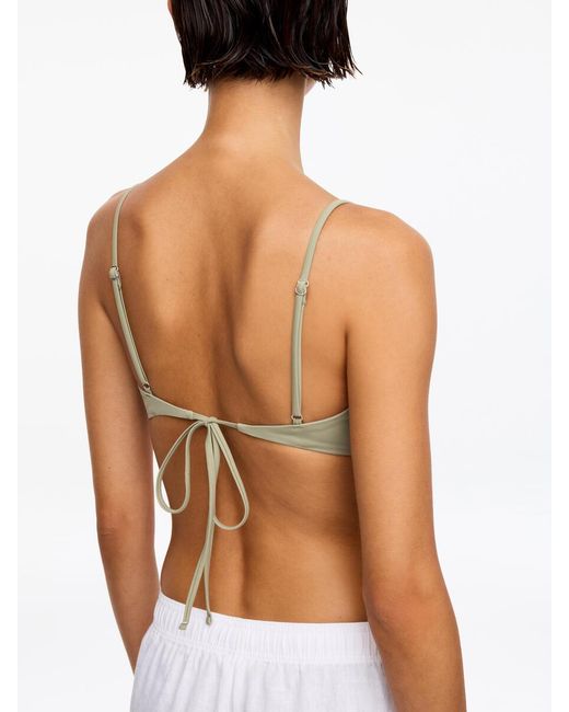 ARKET Natural Sporty Bikini Top