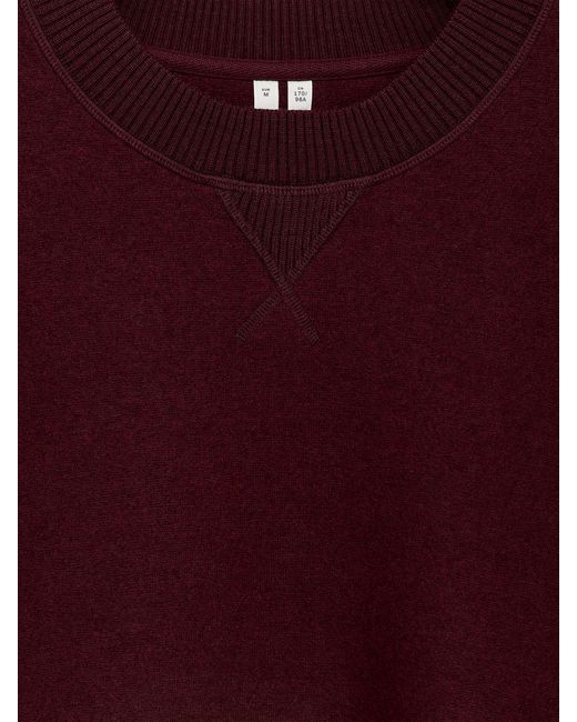 ARKET Red Wool-Blend Sweatshirt