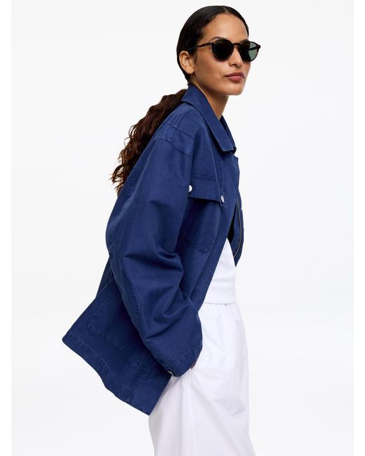 ARKET Blue Workwear Jacket